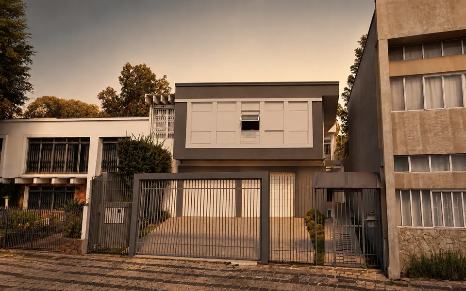 Fachada da casa do Instituto Cayan em Curitiba, onde Murilo Calgaro ensinou
